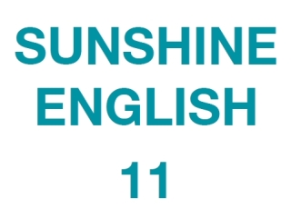 11. Sınıf Sunshine English Cem Yayınları Çalışma Kitabı Cevapları